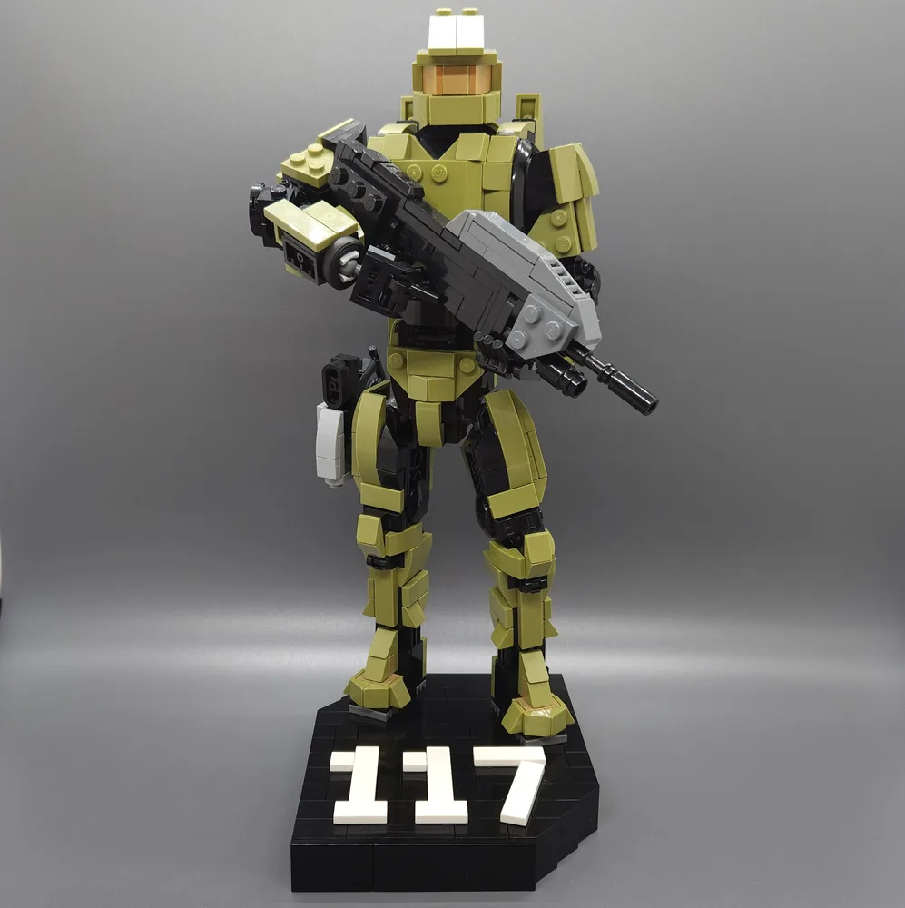 Master Chief lego moc